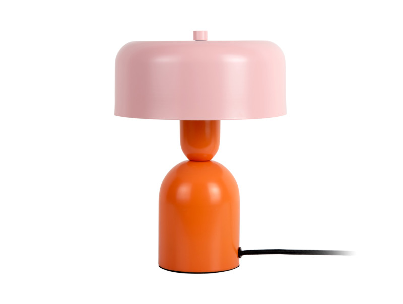 Table Lamp Double Funky LM2251OR Bright orange & soft pink