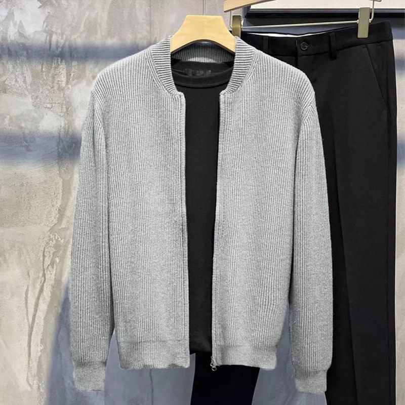 Savenne - Effen vest met rits