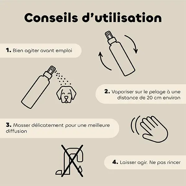Biovetol - Lotion sans rinçage Anti-Odeur Bio - 240ml