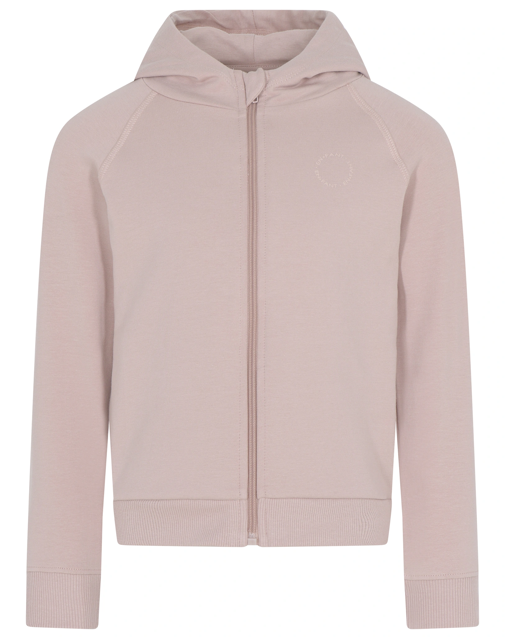 Kapuzen-Sweatjacke BASIC SOFT in shadow gray