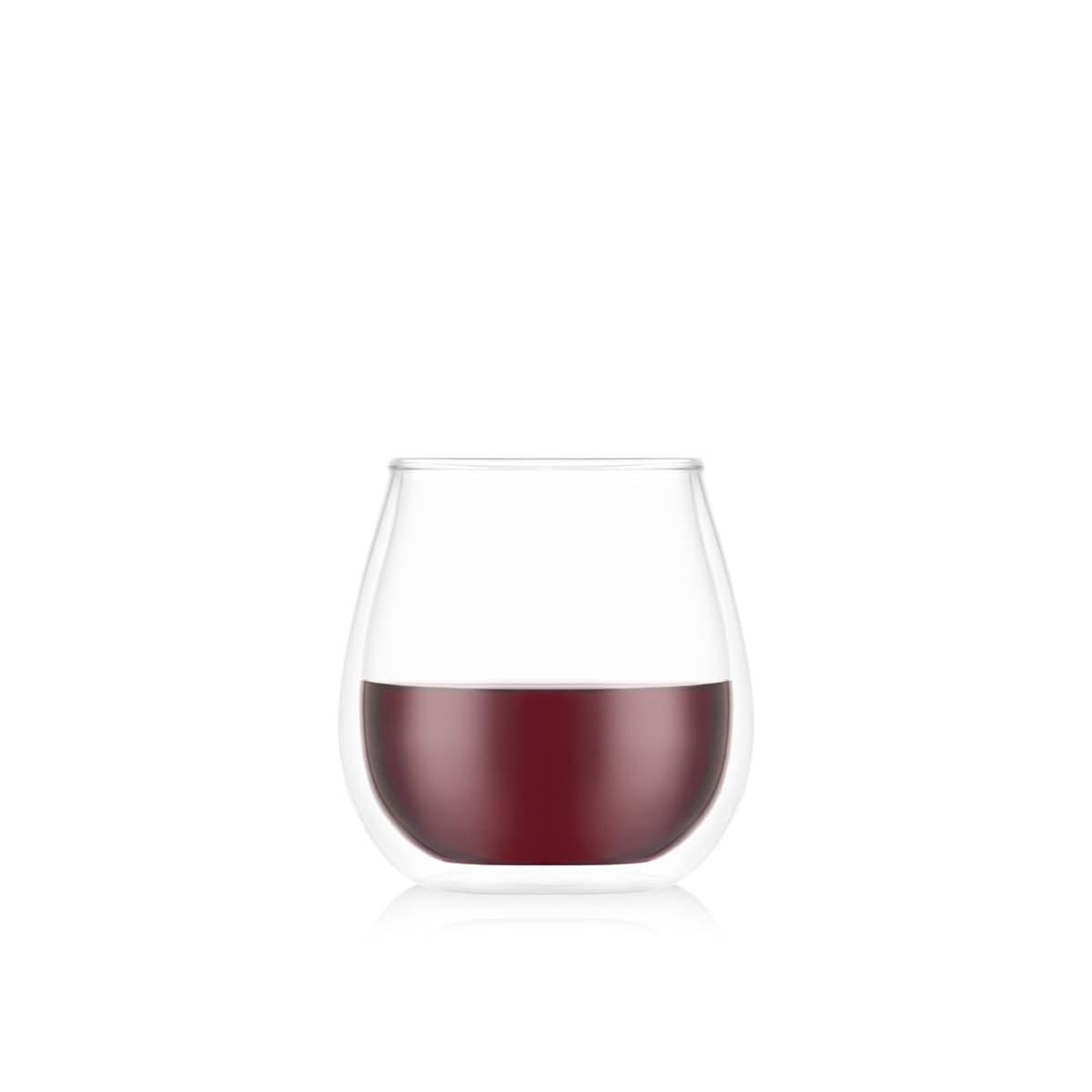 Bodum Sett med med 2 dobbeltveggede vinglass - Pinot SKÅL 0.5 L