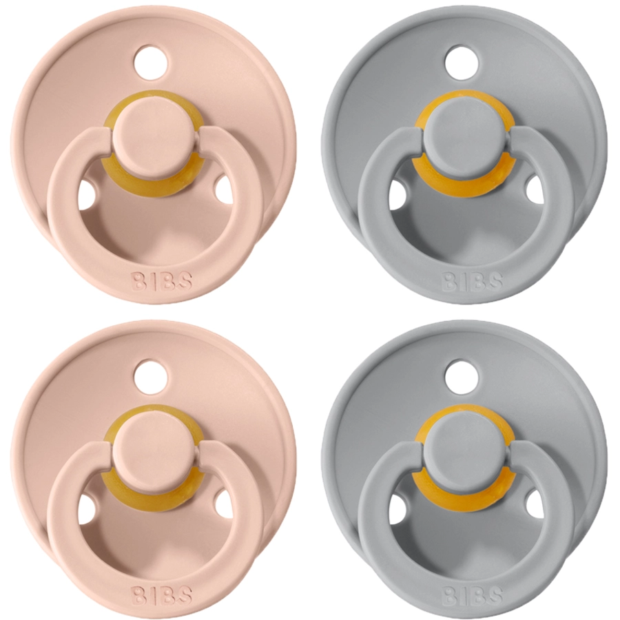 BIBS® Schnuller Colour Cloud  Blush 6-18 Monate, 4 Stk.