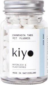 Kiyo Zahnpasta Tabs mit Fluorid, 124 Stück
