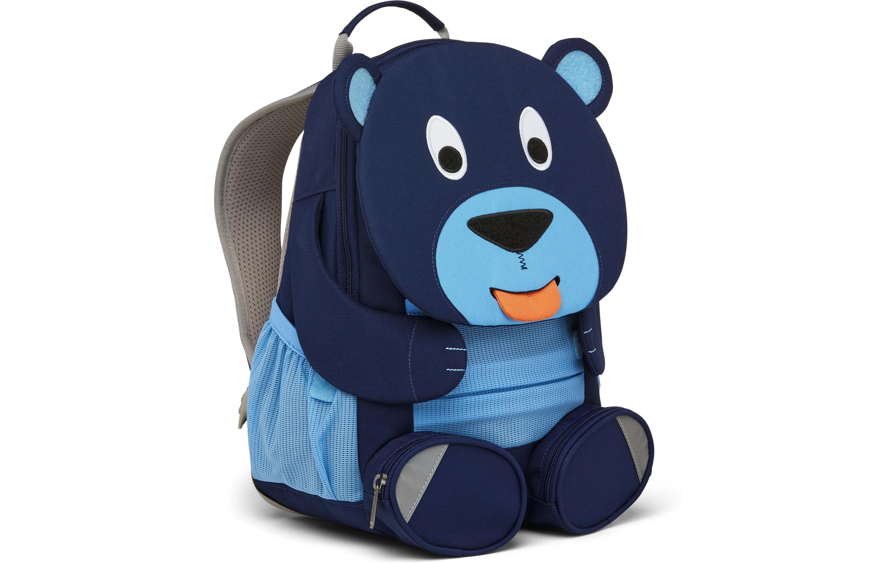 Rucksack Grosser Freund Bär 8 lKinderrucksack mit farbigen Druckpunkten an der Brustgurtschnalle