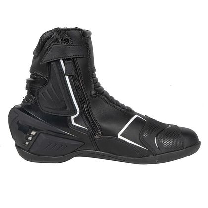 Demi-bottes DXR PIVOT SHORT - Noir / Blanc