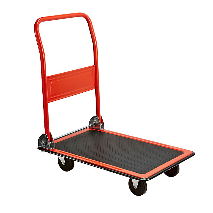 Chariot acier pliable antidérapant 150 kg