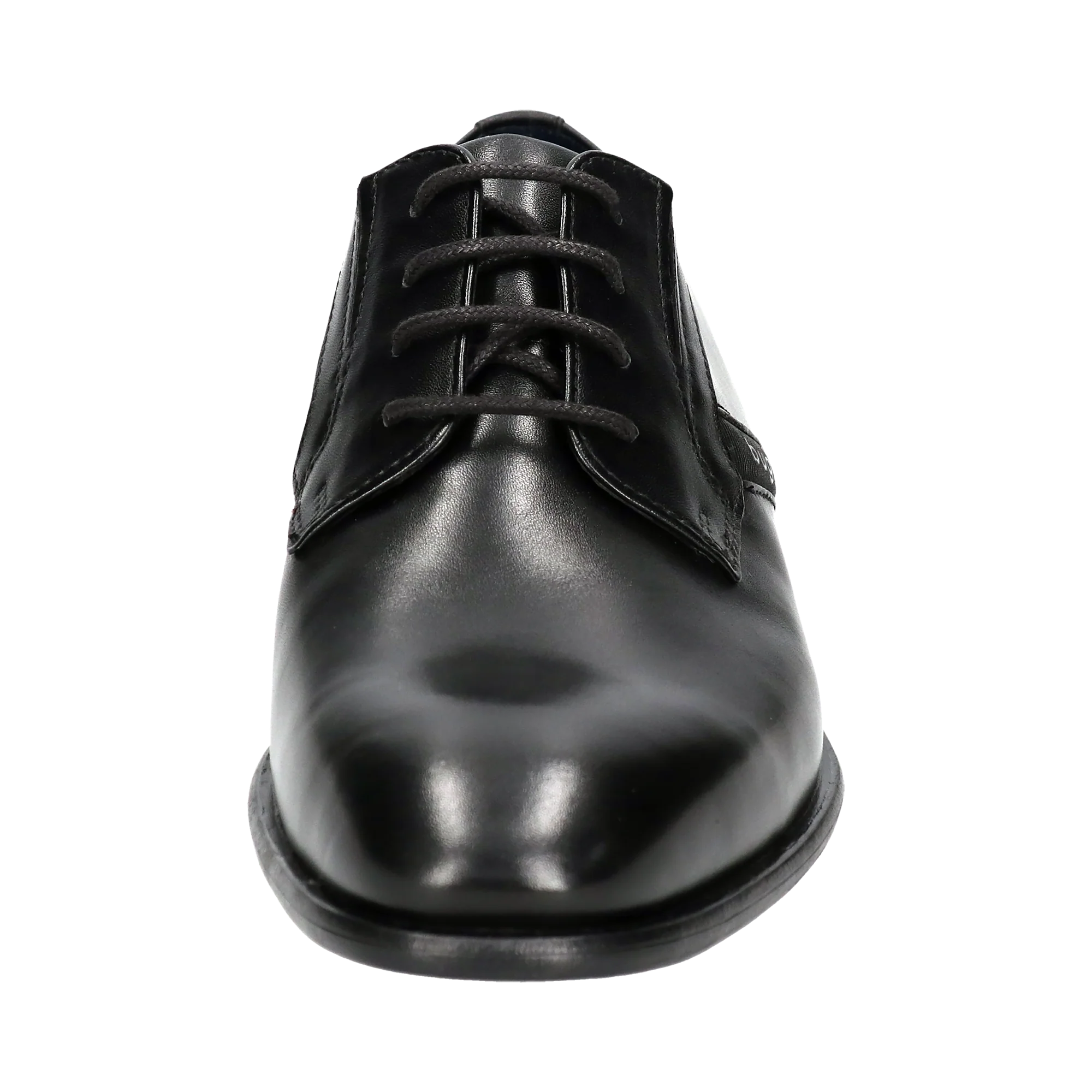 Leder Business Schnürer schwarz