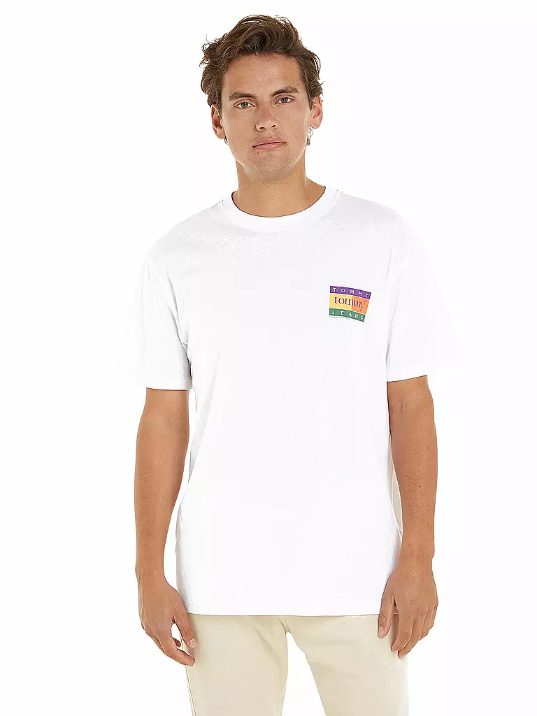 TOMMY JEANS T-Shirt weiss