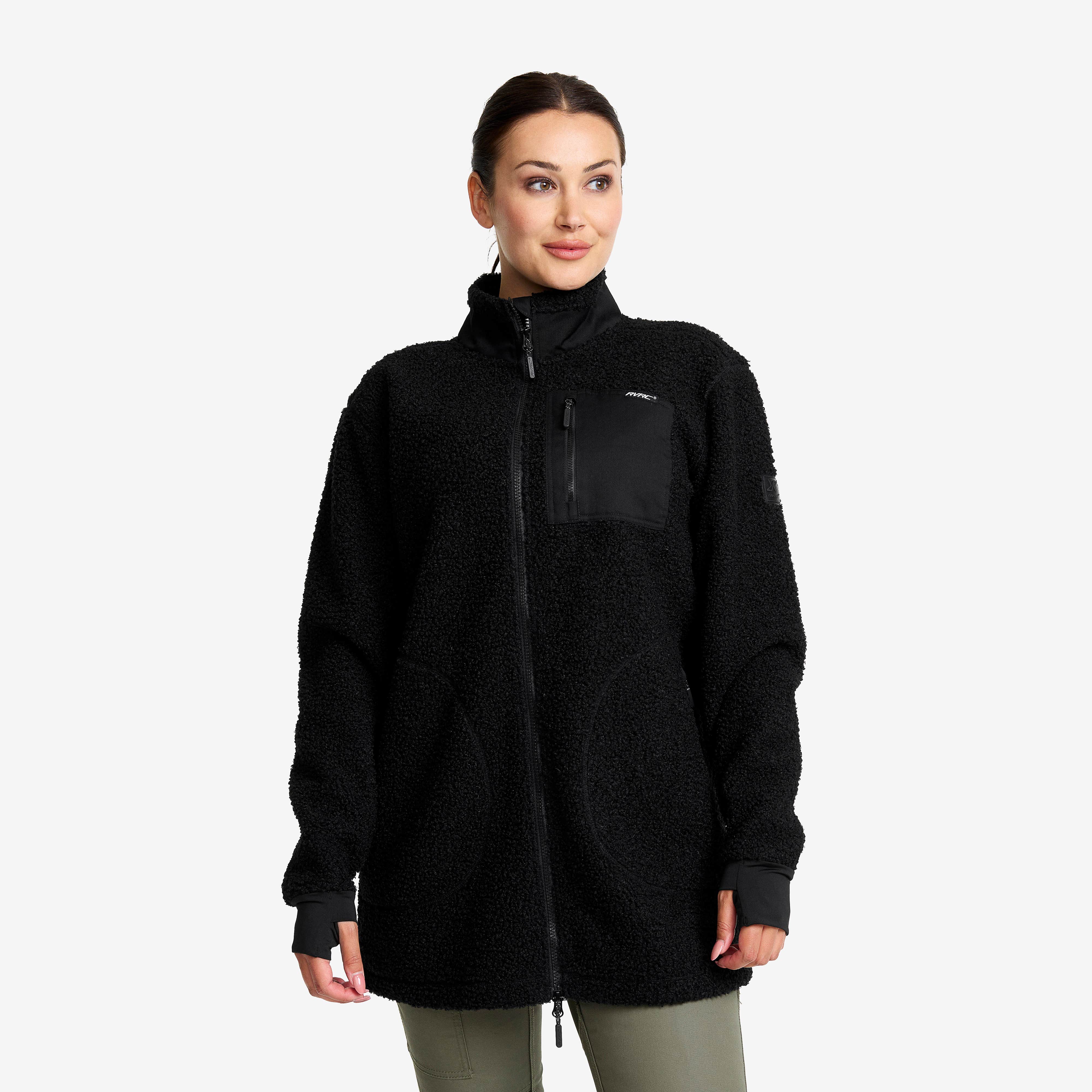 Bigfoot Long Pile Dame Jetblack