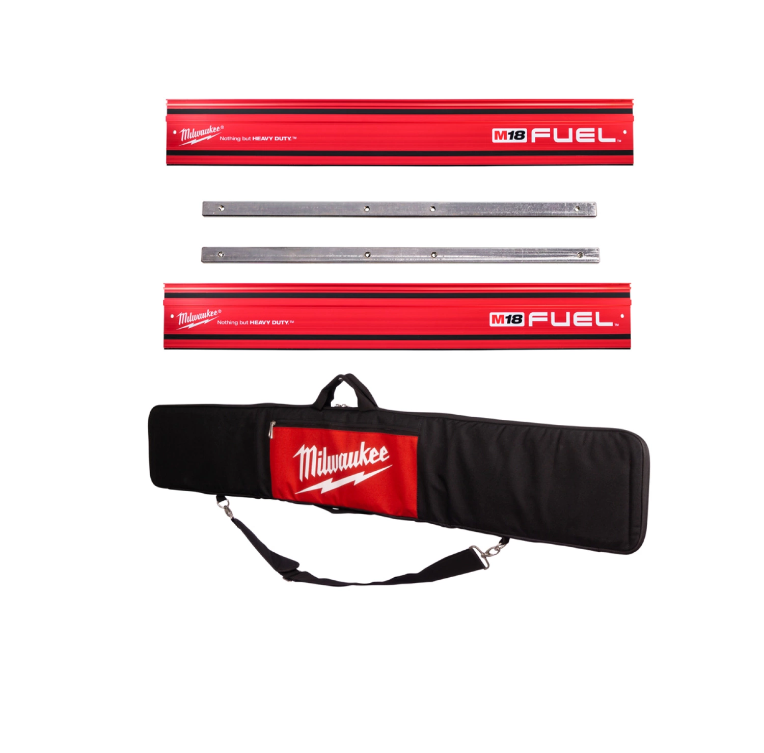 Milwaukee 4932480906 GR-KIT 2x 1400 mm geleiderail, incl. transporttas en koppelstuk - combiset