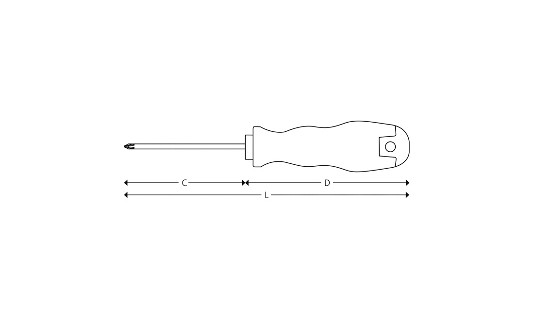 Skruetrækker PZ1 Polar Tools