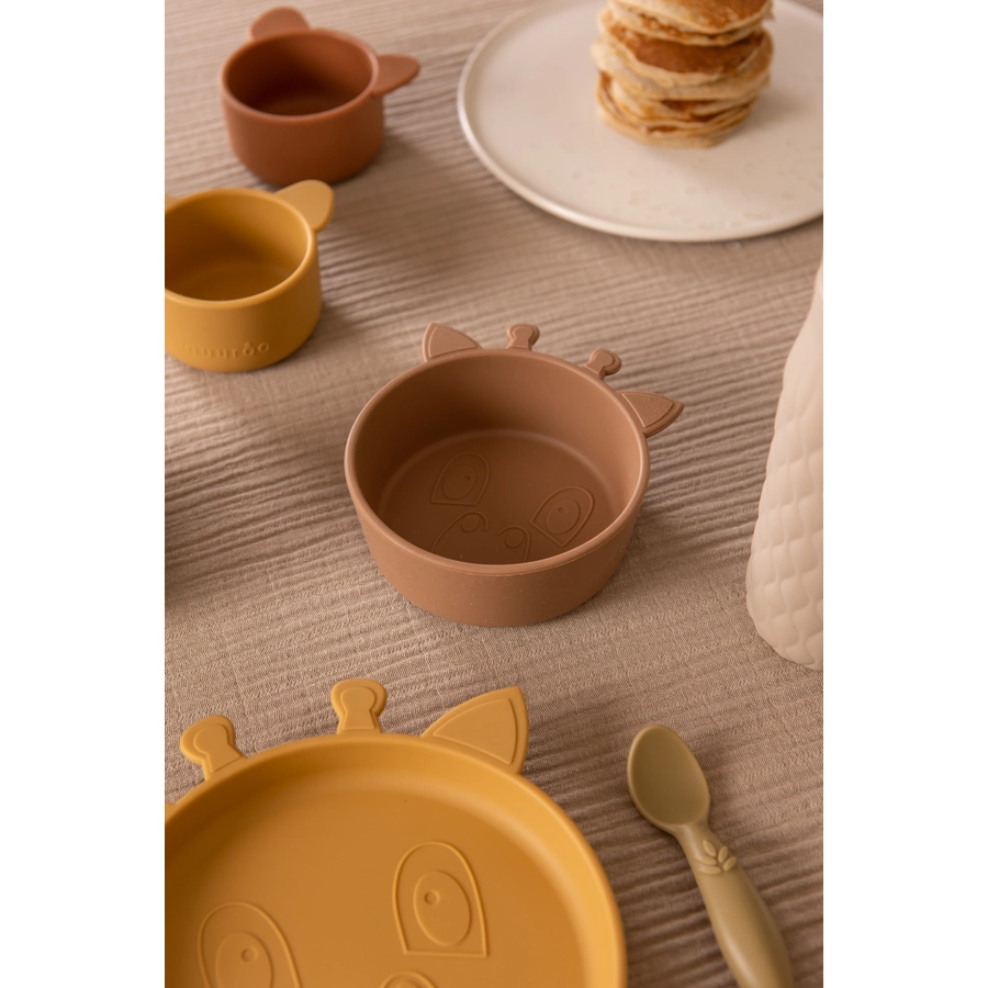 nuuroo Geschirrset Elia Chocolate Malt 2er-Set