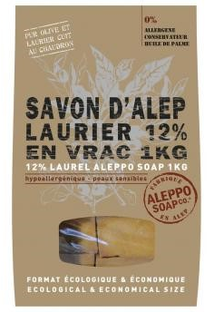 Aleppo Soap Co Savon D'Alep Zeep met 12% Laurier 1KG