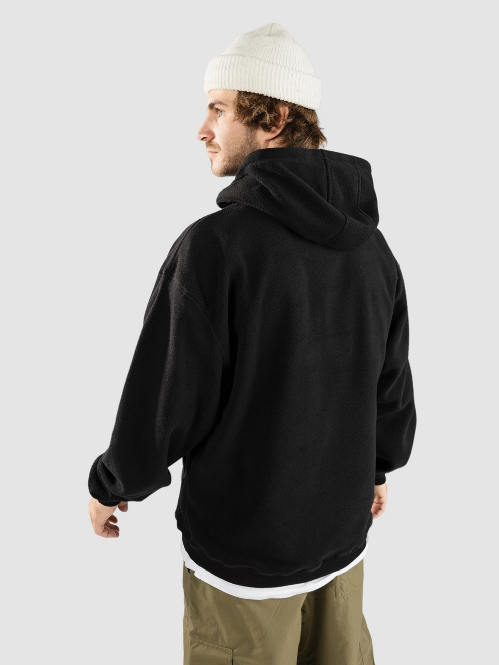 Santa Cruz Strip Polar Hoodie black