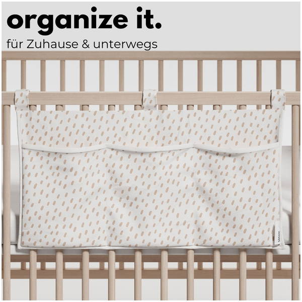 SÄMANNSÄMANN   Organizer organic cute tiger spots