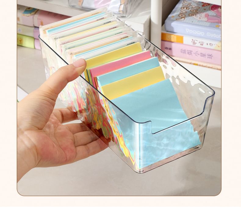 Connie Queenie - Transparante plastic bureau-organizer (verschillende ontwerpen)