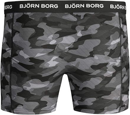 Bjorn Borg Boxers 3Pack Grijs Zwart 9999-1132 kopen