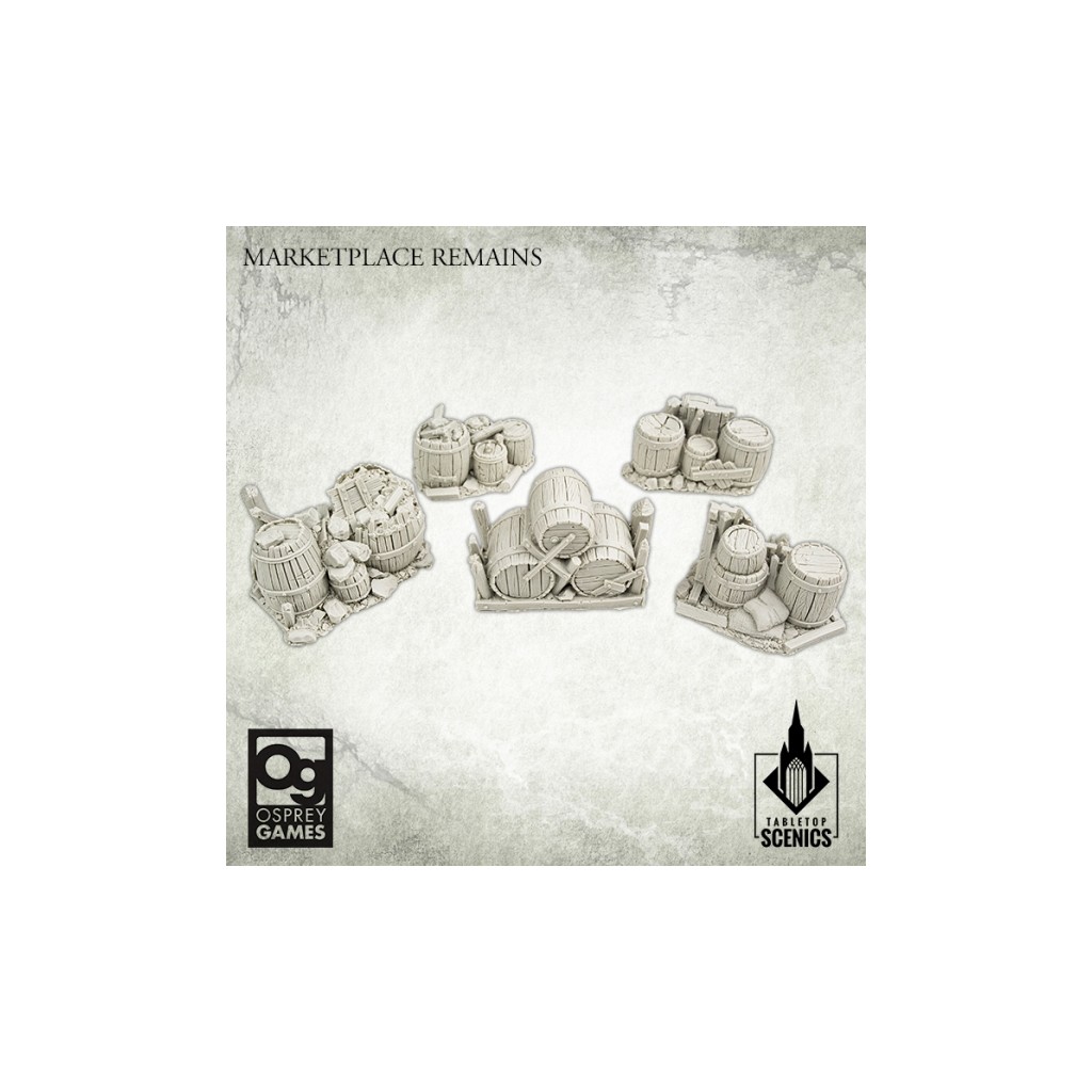 Décors Officiels Frostgrave - Marketplace Remains