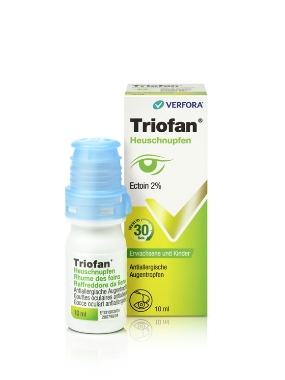TRIOFAN Heuschnupfen<br>10 ml, Flasche, Augentropfen, Lösung, Flasche