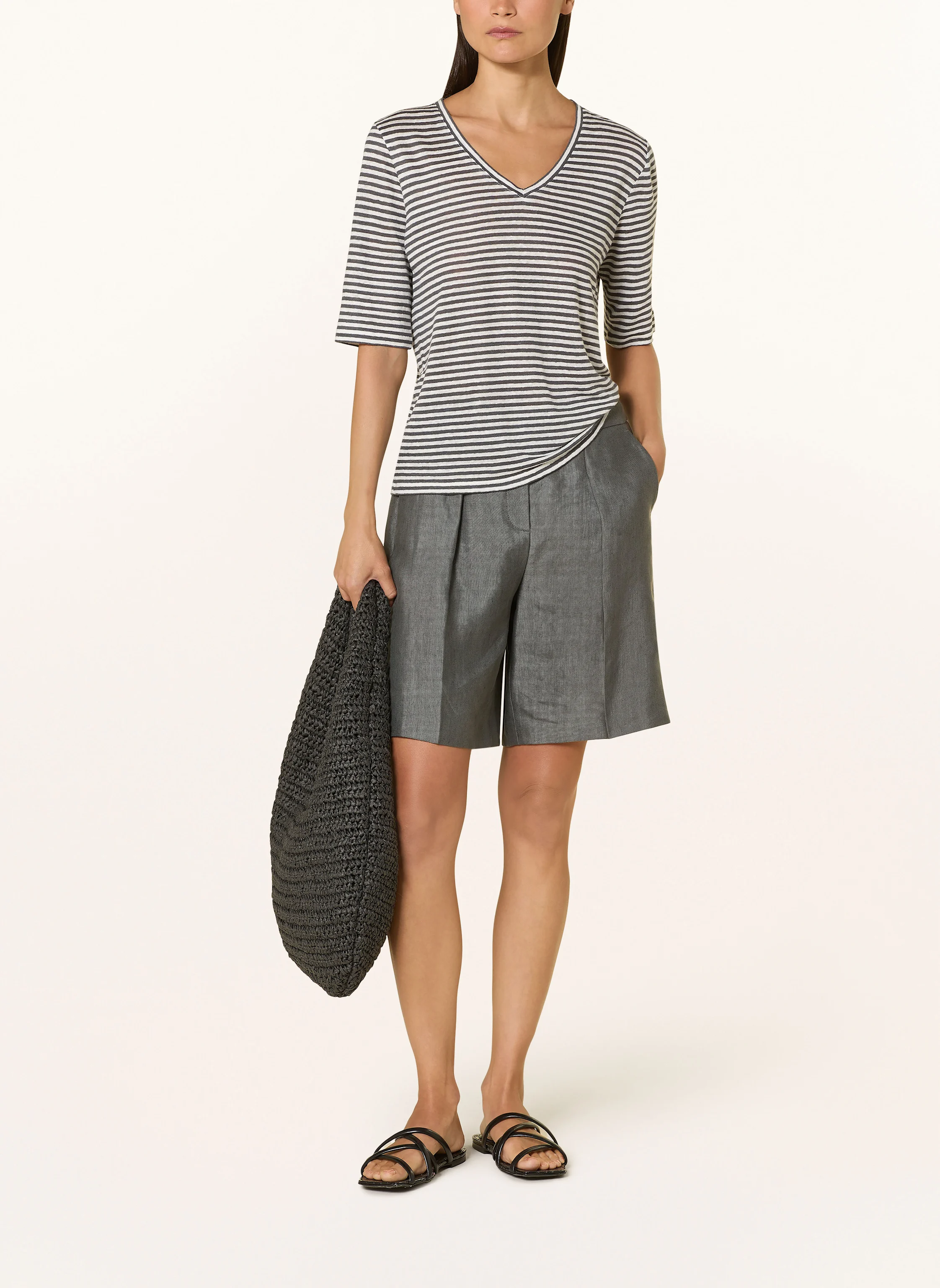 LUISA CERANO T-Shirt aus Leinen
