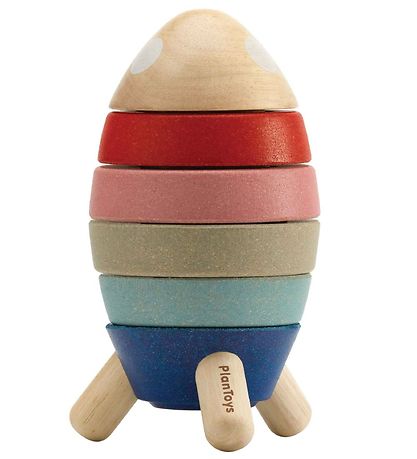 PlanToys Tr?leget?j - Stableraket - 11 Dele