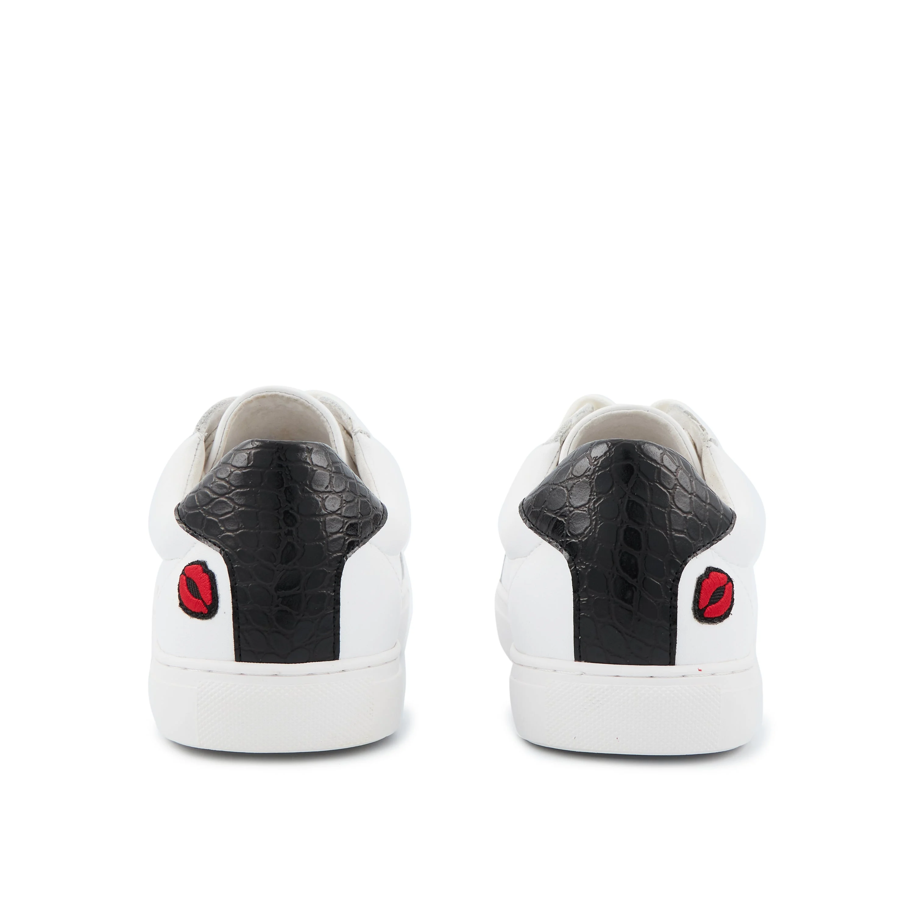 SIMONE PETIT AMOUR - Sneakers en cuir | Blanc