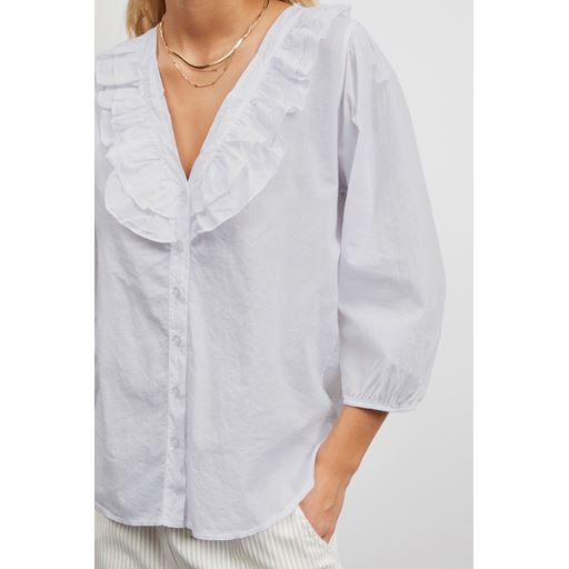 Sorbet Beyonce Bluse, Hvid, S