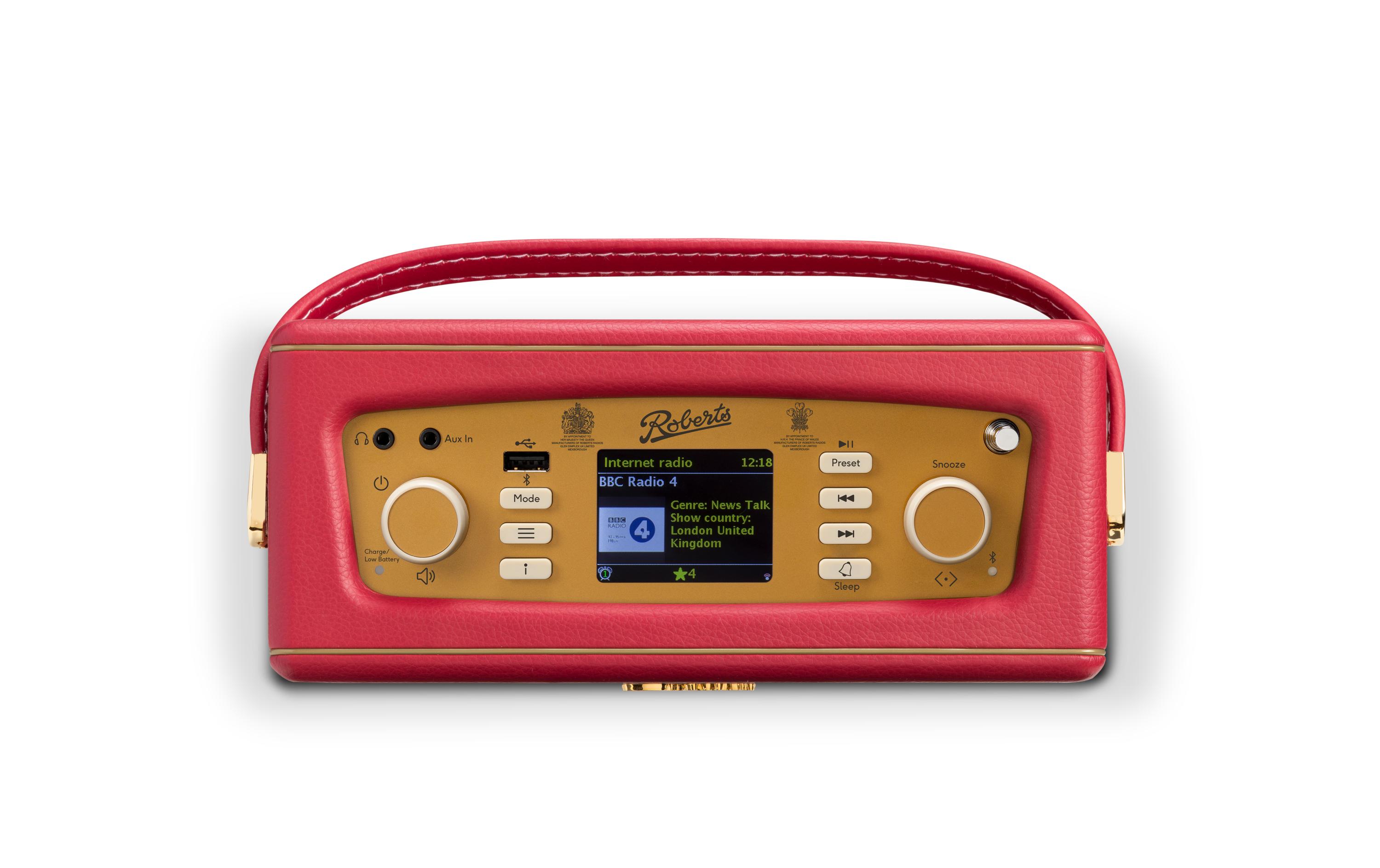 DAB+ Radio Revival iStream 3L Rot<br>DAB+-Radio im Retrostil der 1950er-Jahre