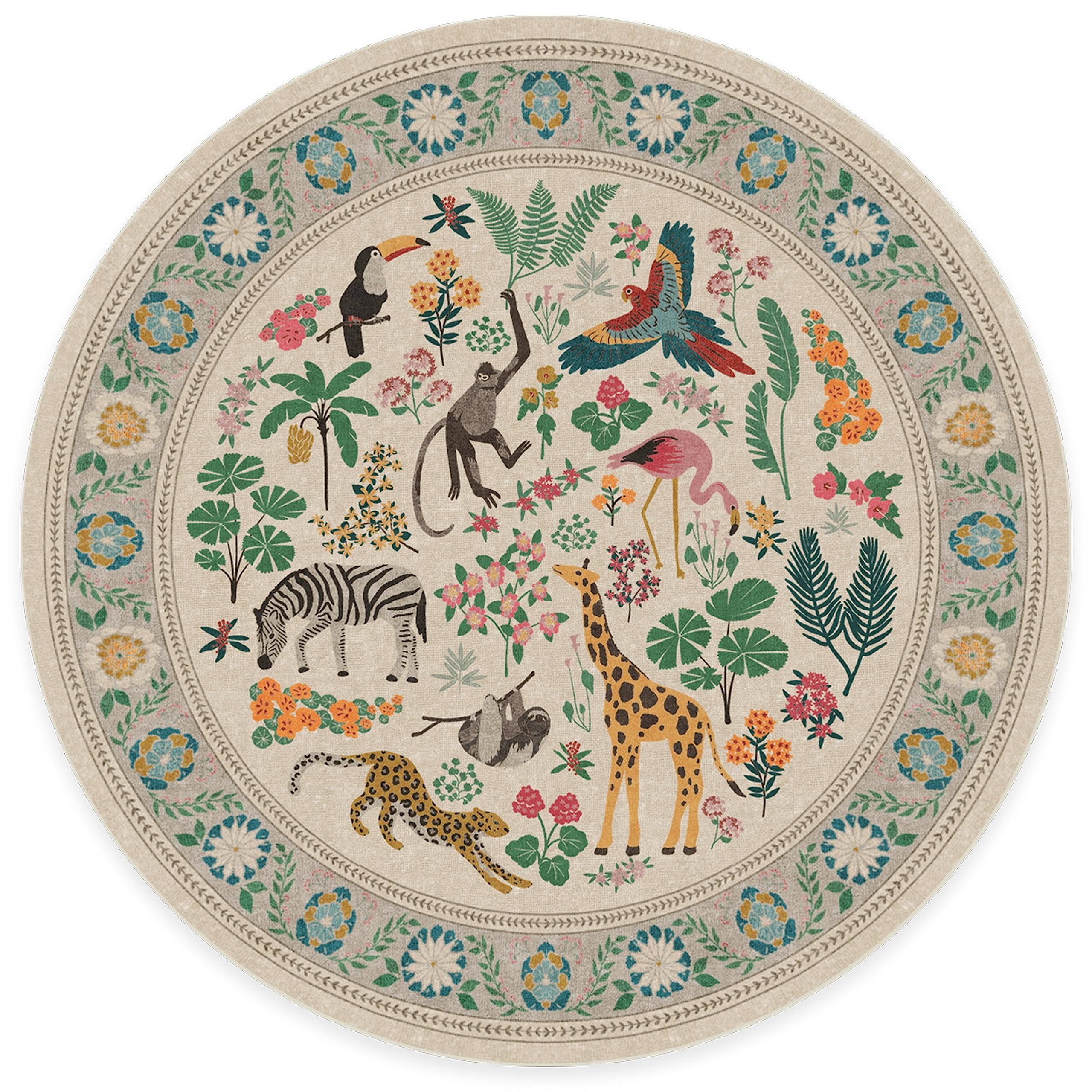 Ruggable Jingle Jungle Iris Apfel Teppich