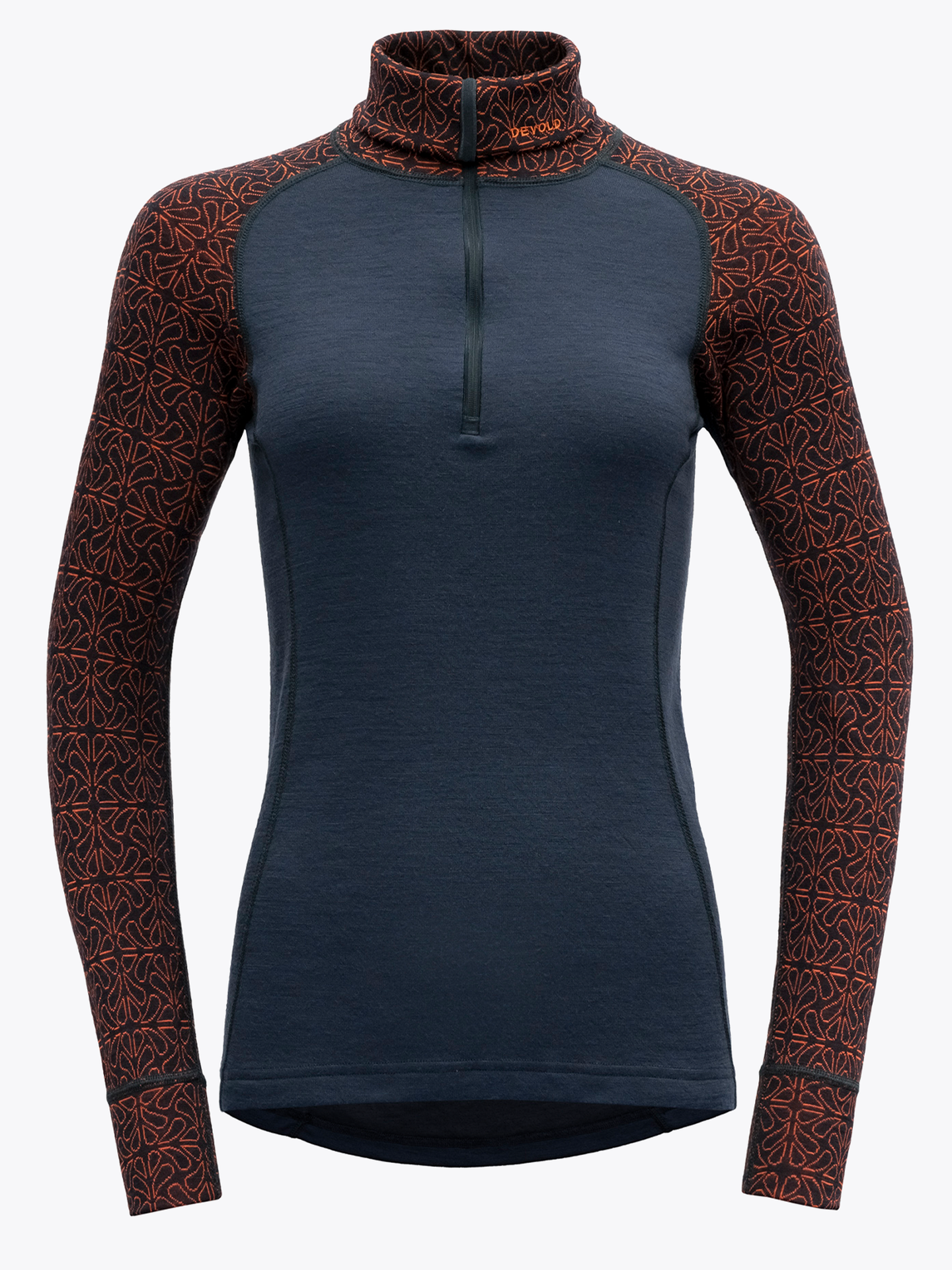 Duo Active Merino 205 Zip Neck Woman