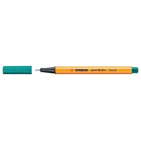 Fineliner - STABILO point 88 Mini - Colorful Ideas - 12er Pack - mit 12 verschiedenen Farben in wiederverschließbarer Verpackug in Glühbirnenform