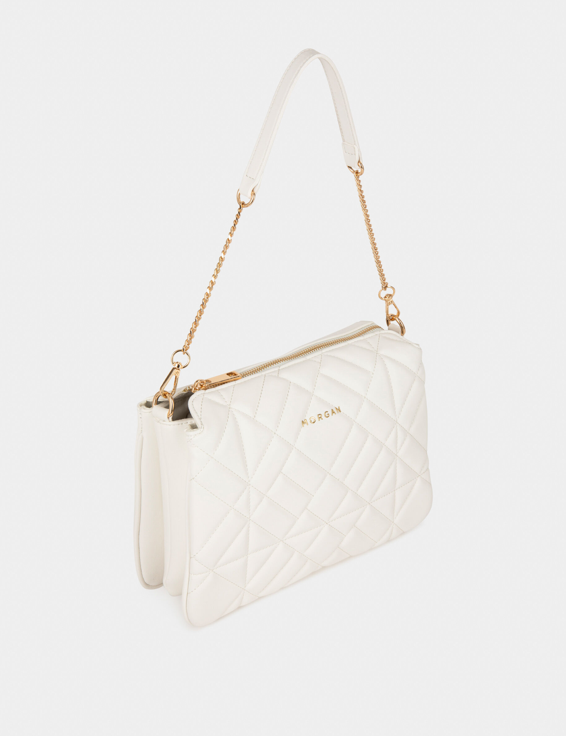 Sac matelassé pour porté-épaule blanc femme - blanc