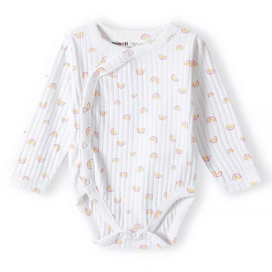 MINOTI Body und Leggings im Set RosaWeiß