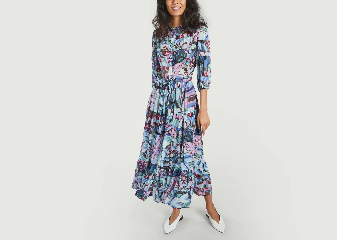 Robe longue motif fantaisie Camila Suncoo