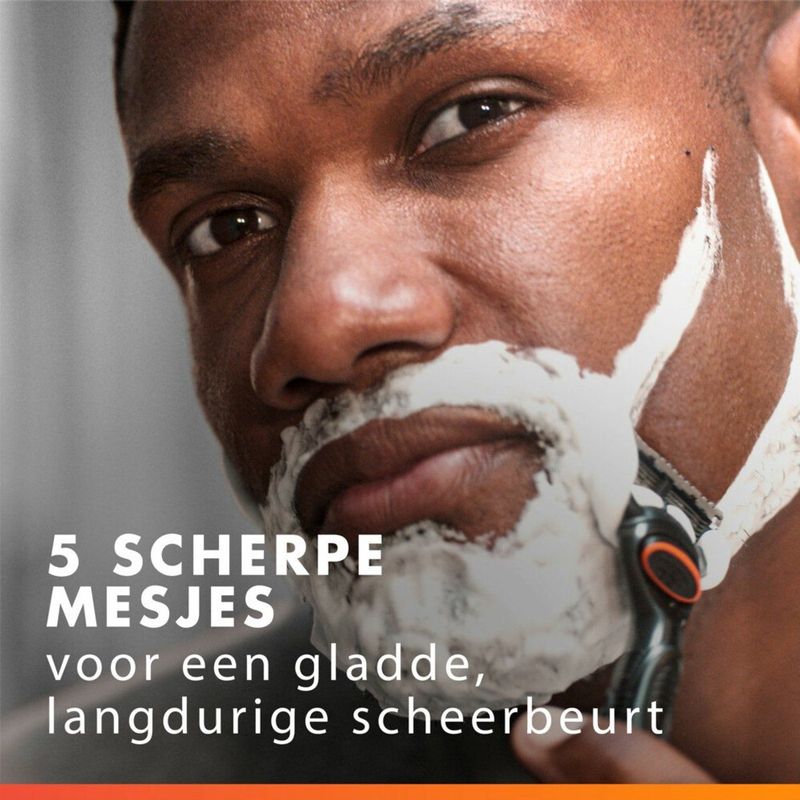 Gillette - Fusion5 Power - Scheermesjes - 5 Mesjes - Voor Mannen