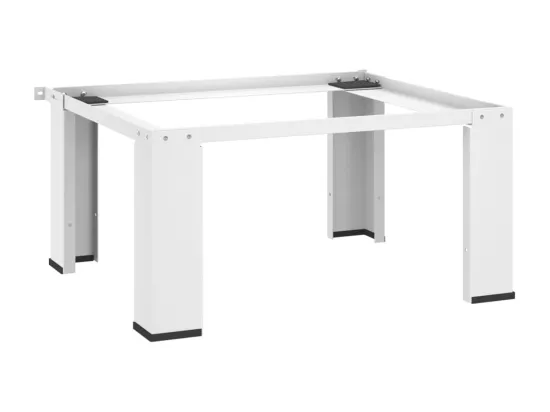 Socle pour machine à laver Blanc