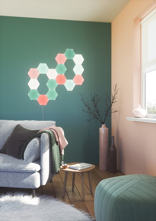 Nanoleaf Shapes Hexagons Starter sæt (15-pak)
