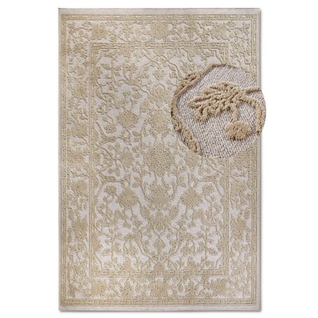 Vloerkleed Vintage Amber - Creme
