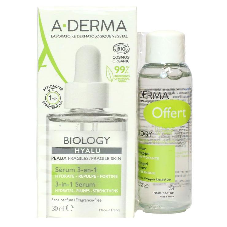 Biology Hyalu bio sérum 3en1 30ml + eau micellaire offerte