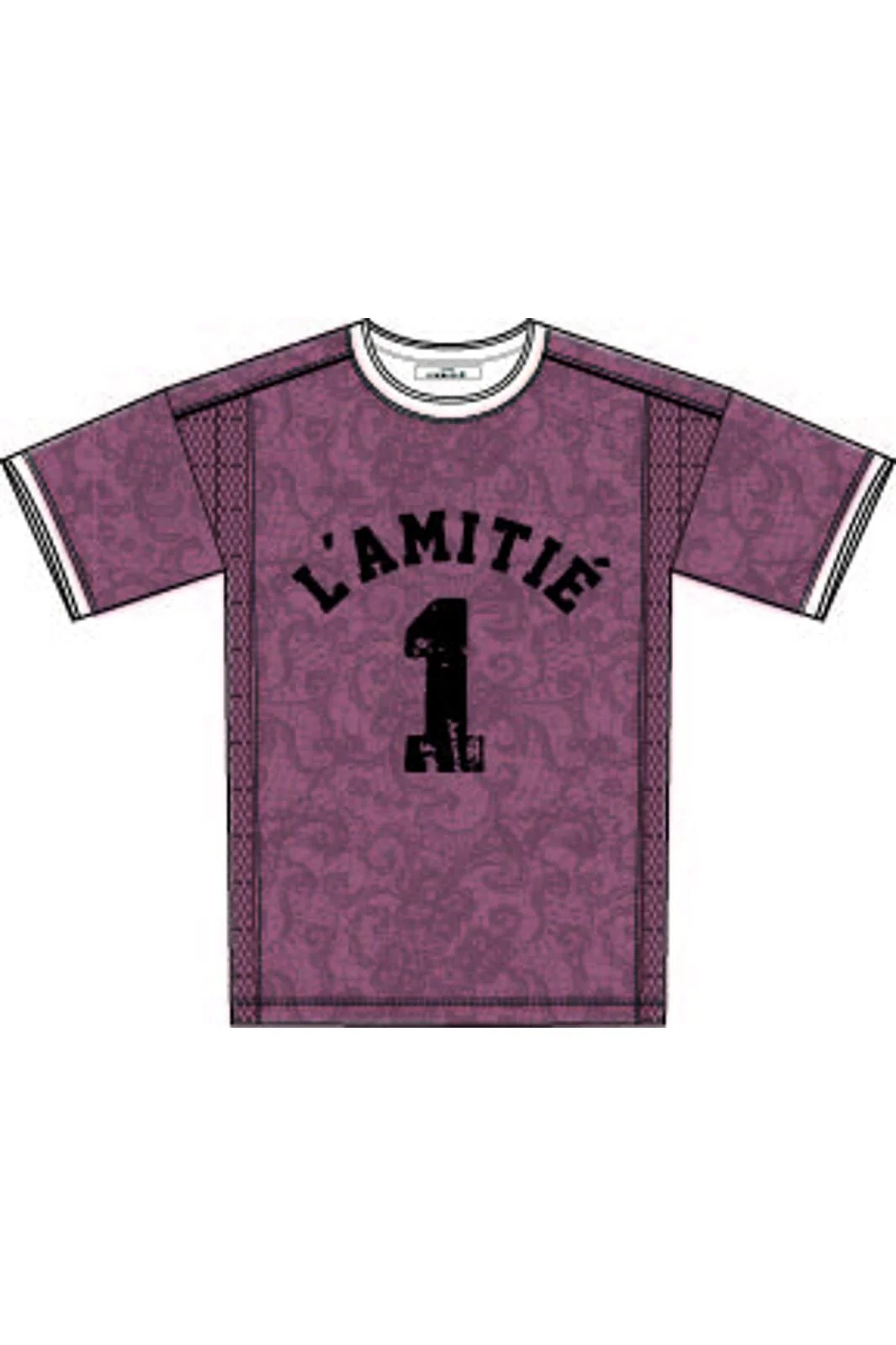 Haute L'Amitié Sporty Lace Football Tee HL10038