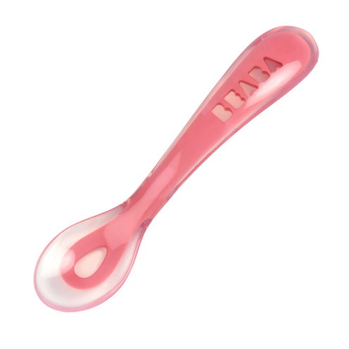 Set repas silicone compartimenté Pink - BEABA