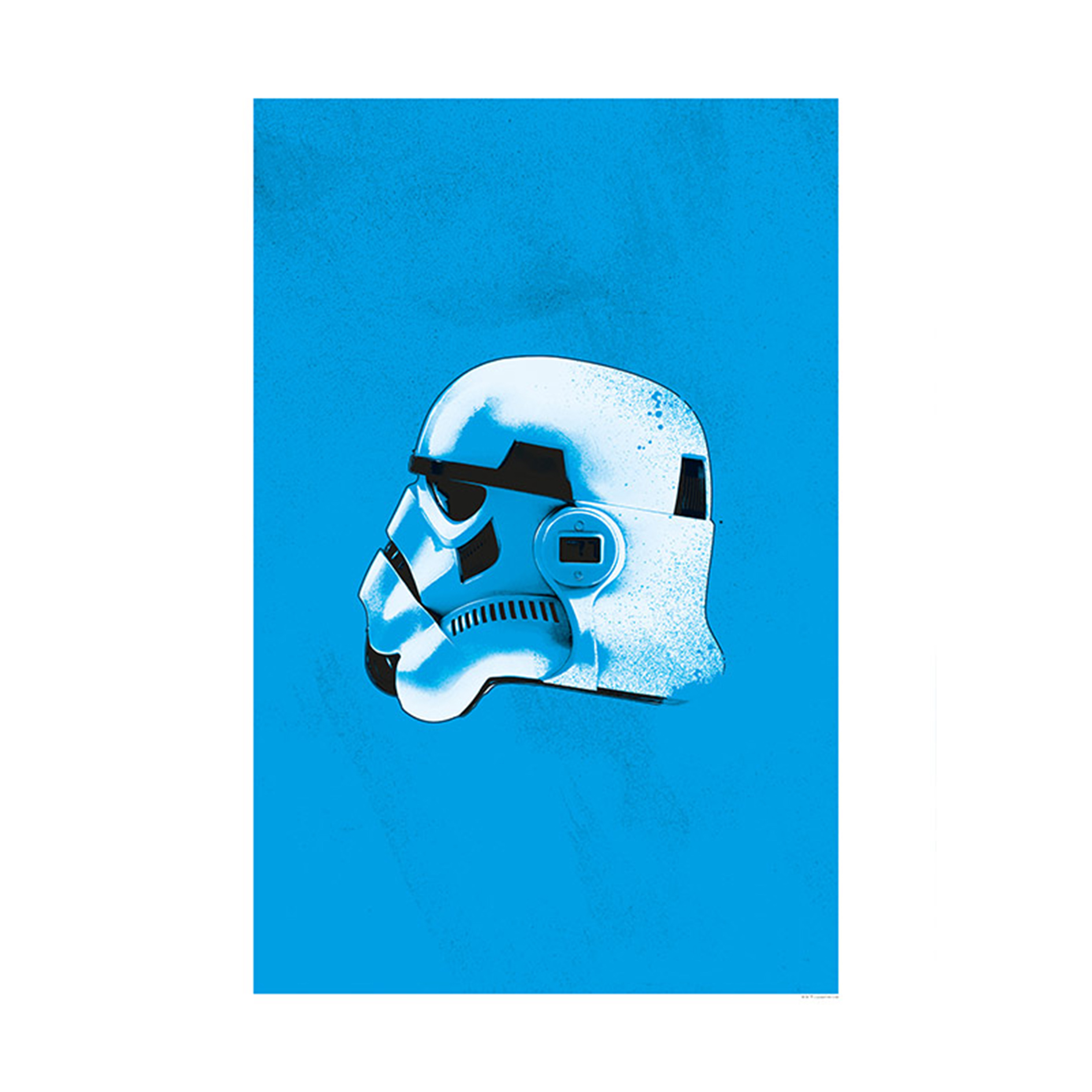 Wandbild STAR WARS CLASSIC HELMETS - 50x70 cm