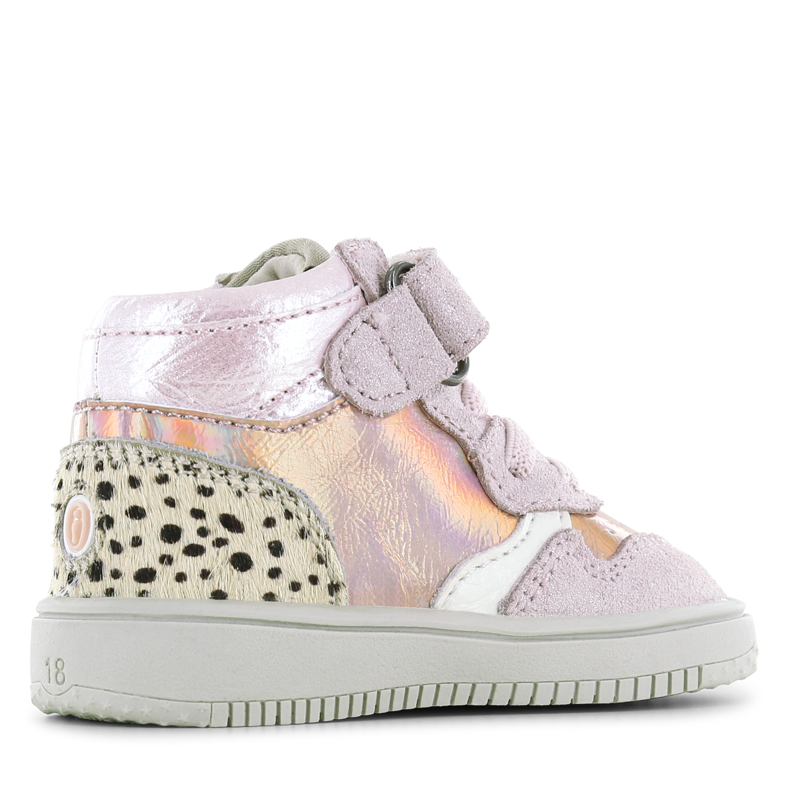 Shoesme rosa Sneaker mit Leopardenmuster