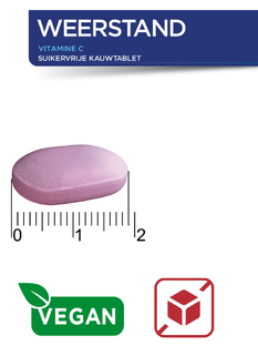 Dagravit Weerstand Suikervrije Kauwtabletten 60KTB