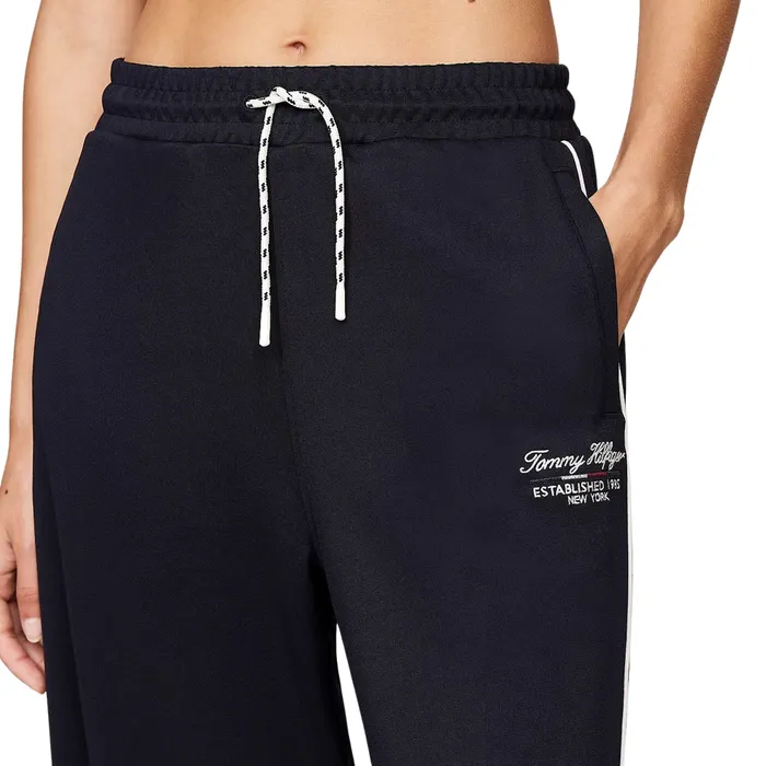 Tommy Hilfiger Script Wide Trainingsbroek Dames