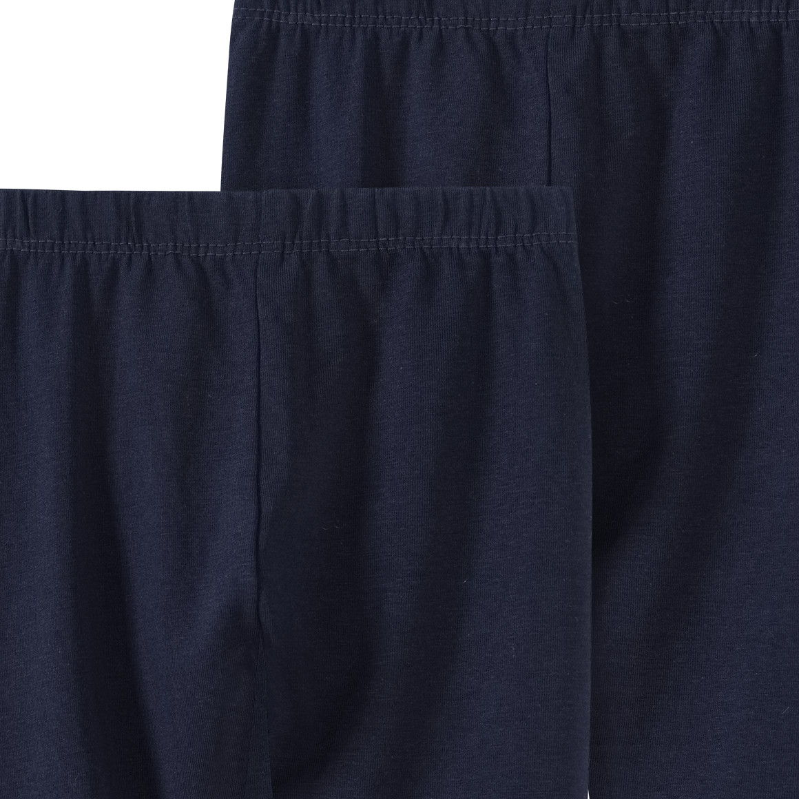 Famy 2 Baby Capri-Leggings im Basic-Look dunkelblau