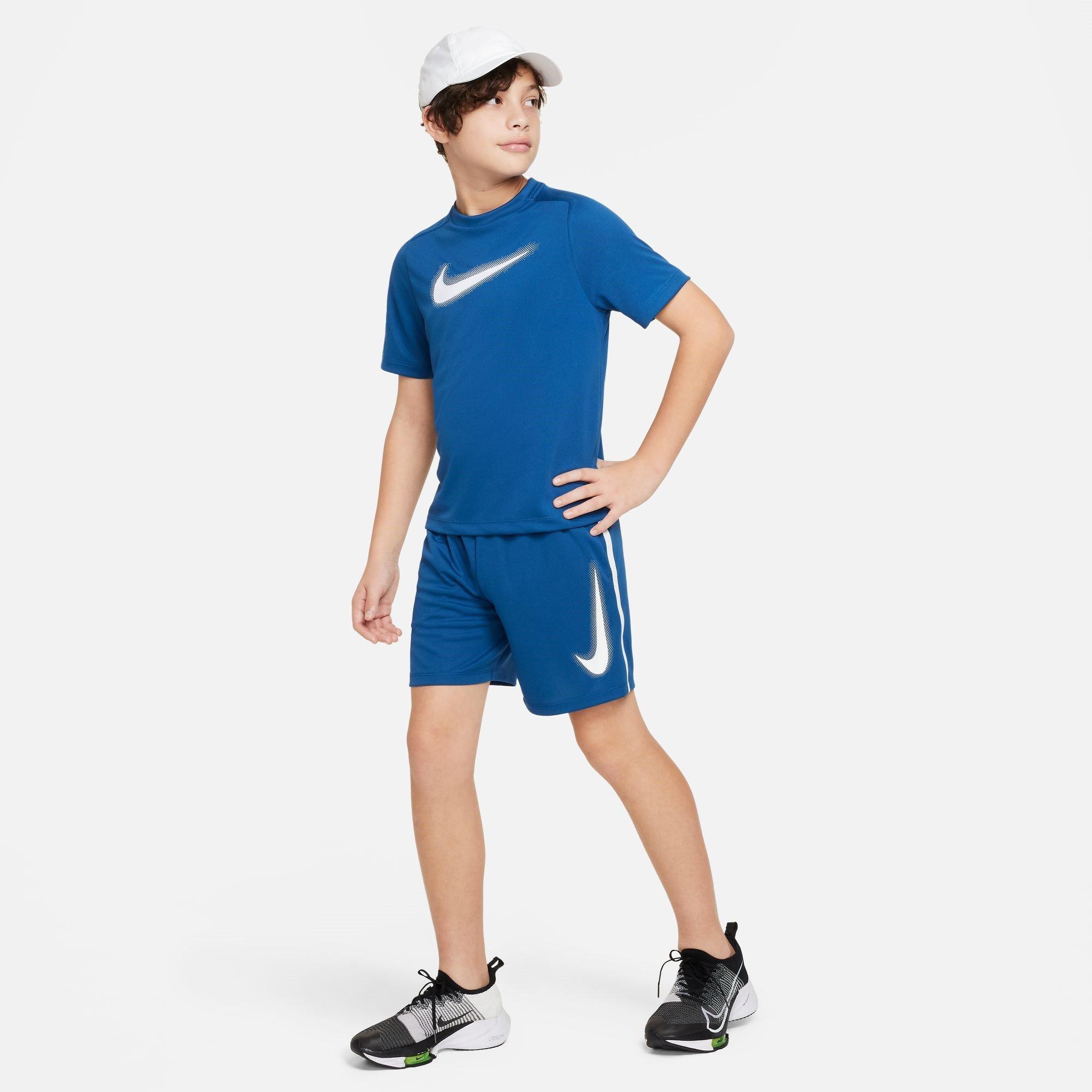 Nike Multi Big Kids(Boys) Dri FIT Graphic Training Shorts