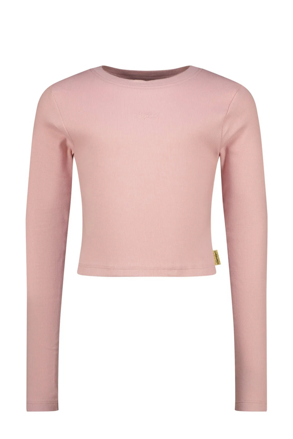 Vingino longsleeve lichtroze rib gebreid