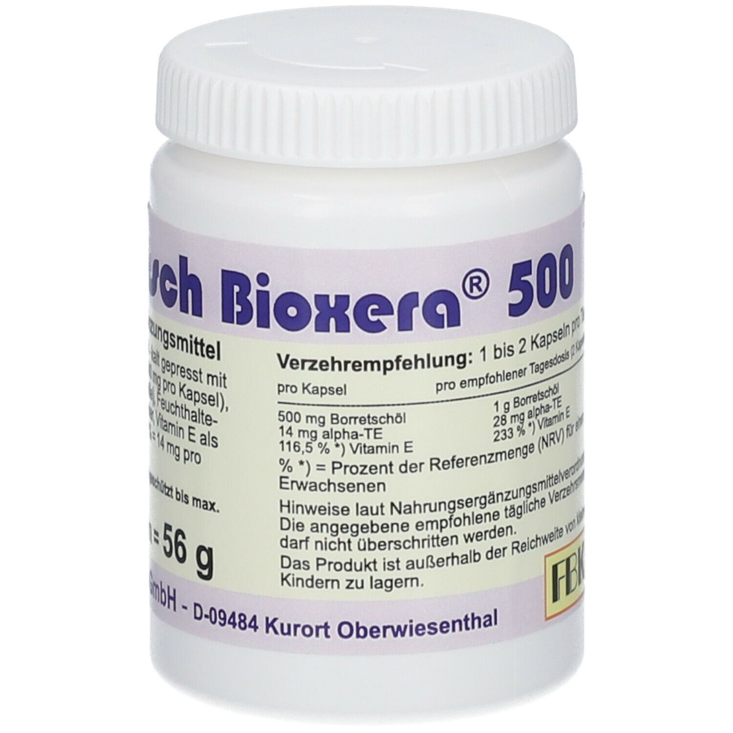 Bioxera® Borretsch 500
