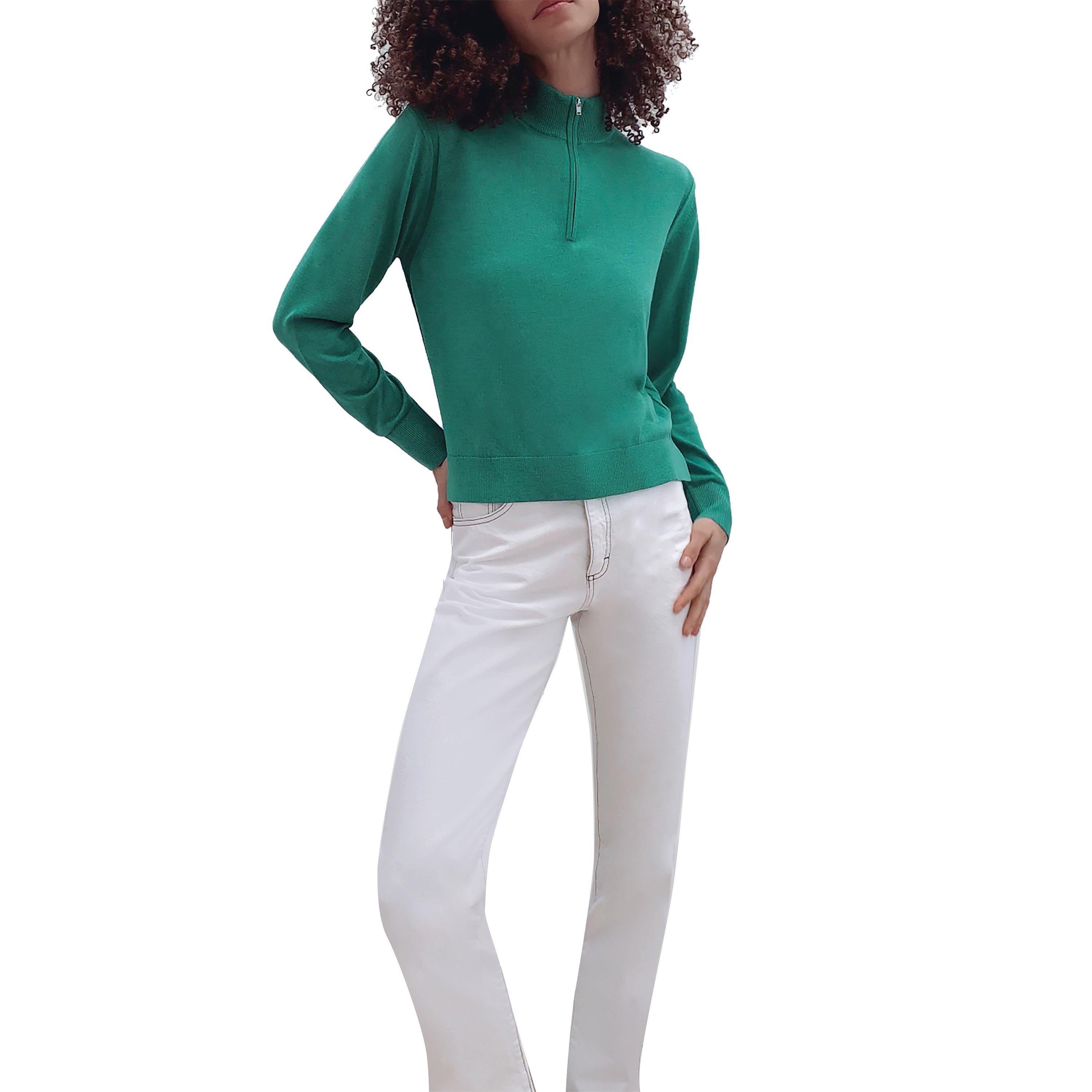 French Connection Loxi Recycled Half Zip Jumper